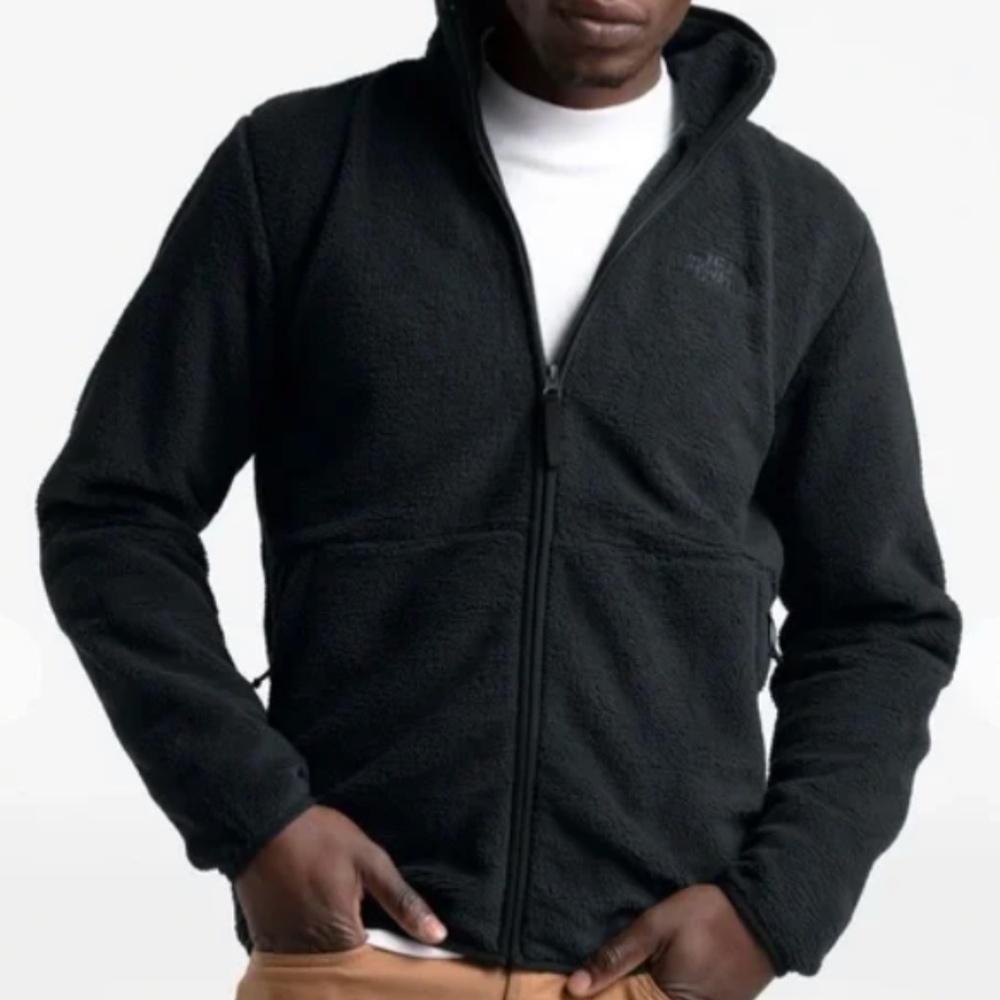 The North Face Men’s Dunraven Full Zip Sherpa XL Black